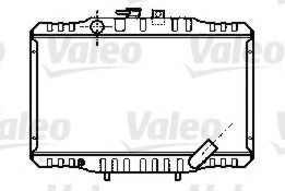 VALEO 734533 Radiator, engine cooling